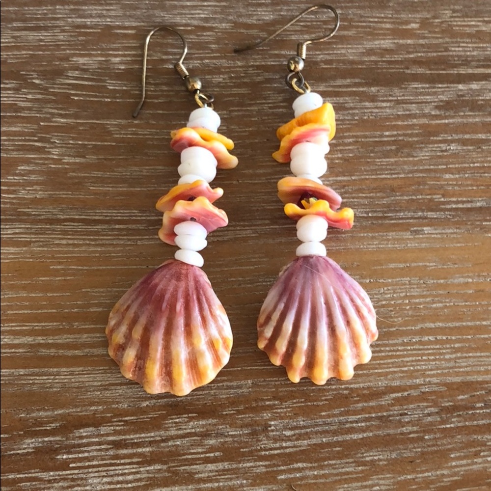 Sunrise Shell earring